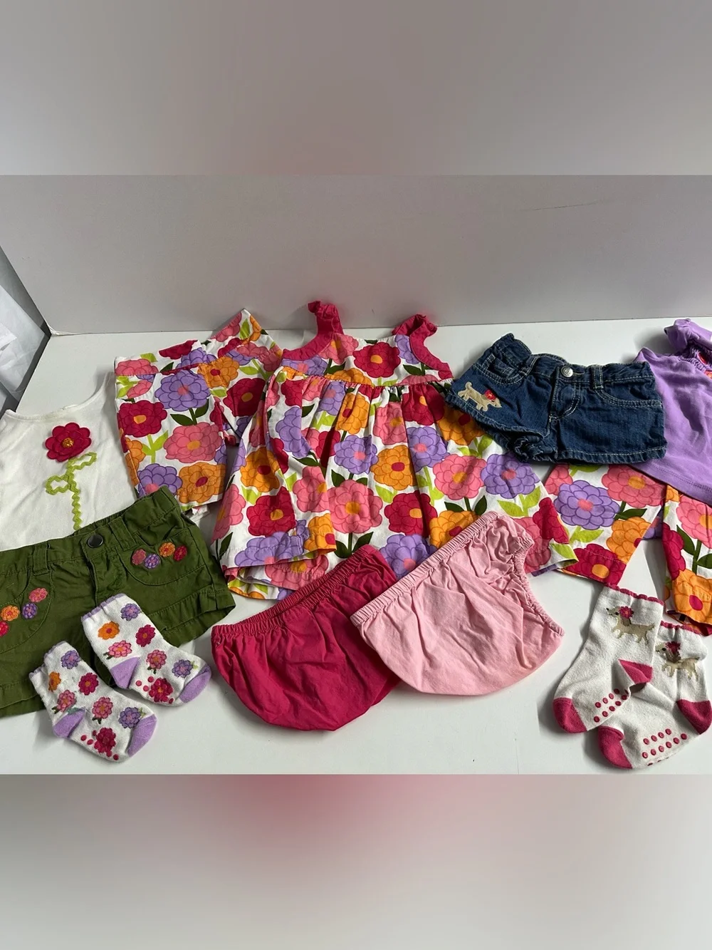 Gymboree Bright Flower Collection 7pcs